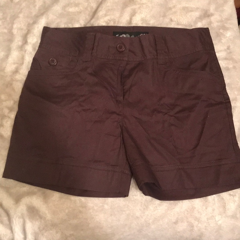 Brown shorts